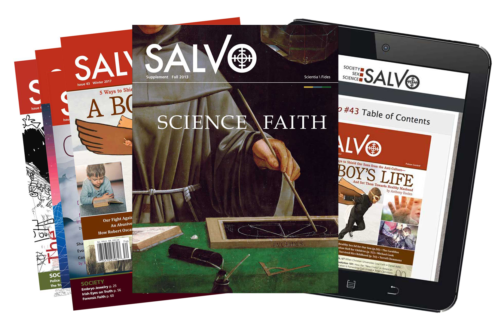 Salvo magazine covers